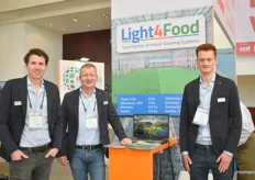 Niels Jacobs, Rene van Haeff en Don van Haeff with Light4Food